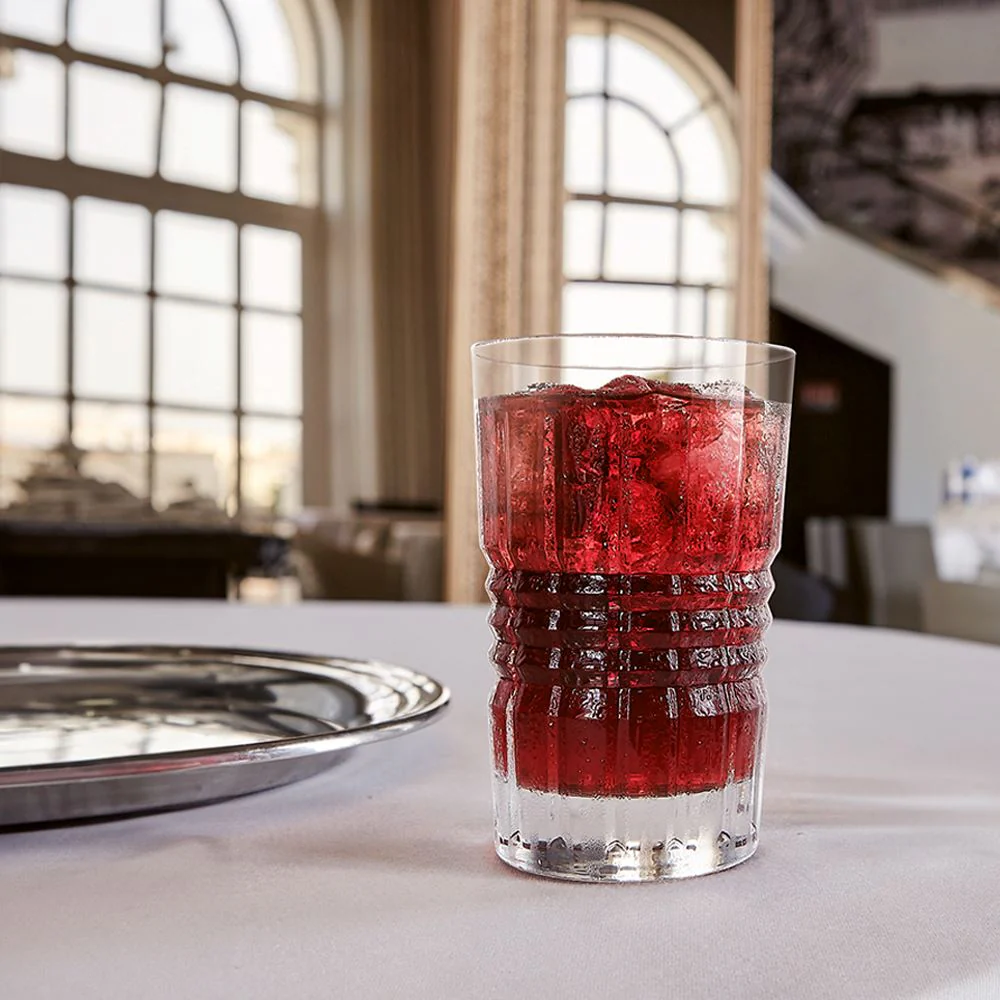 ARCOROC OLD SQUARE HIGHBALL GLASSES 360ML - SET OF 6